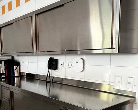 Telfon und Wlan Access in Mittelschule Marktheidenfeld